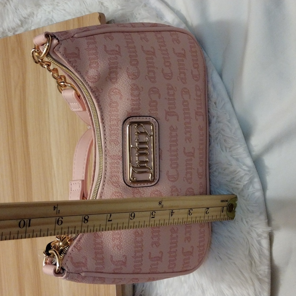 Juicy Couture 🩷✨✨ Macroon Dot Logo Shoulder Bag  Pink 🆕 - Picture 7 of 7